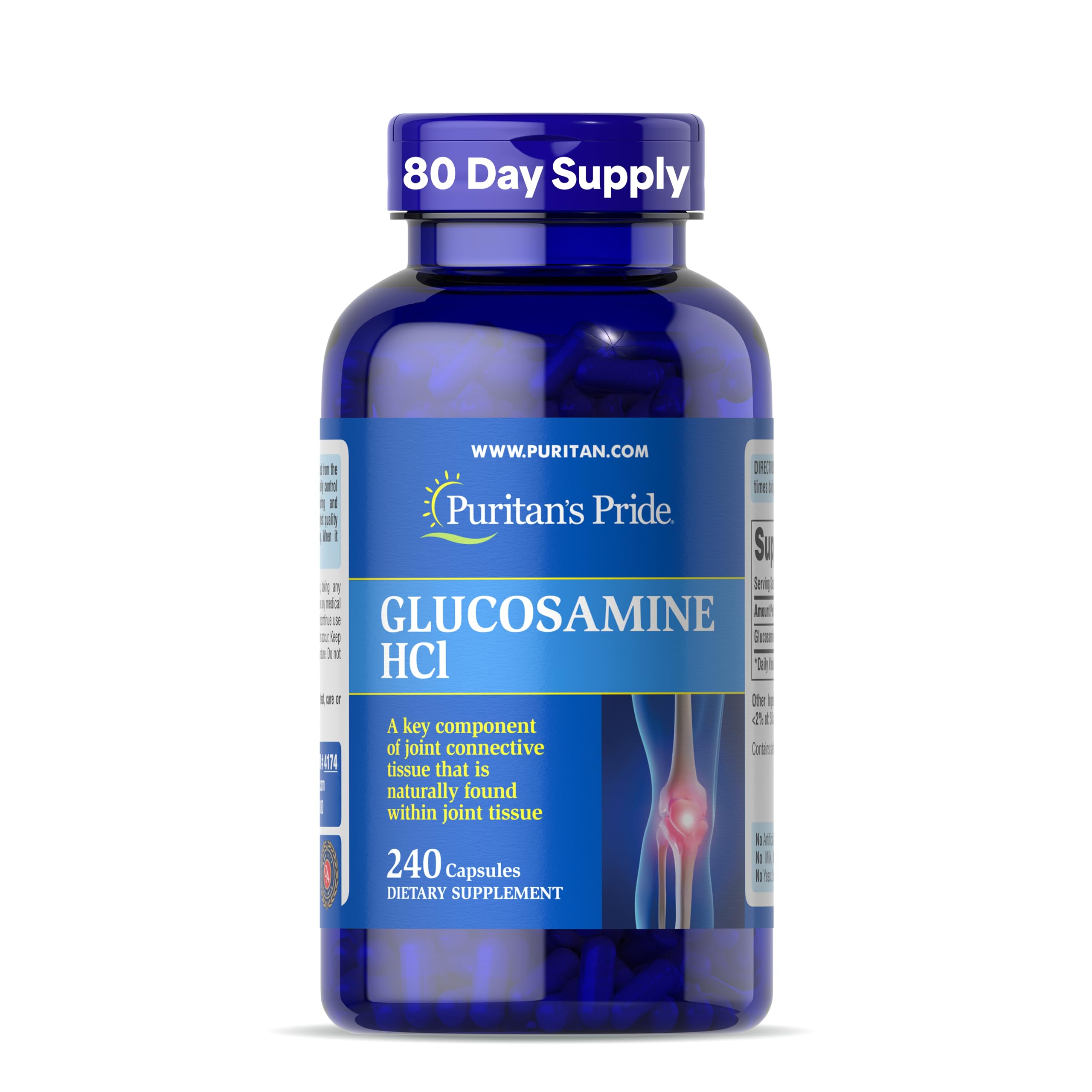 Puritan's Pride Glucosamine HCI - vista 1